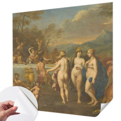 Fotobehang voor de kinderkamer met een oud-feest thema