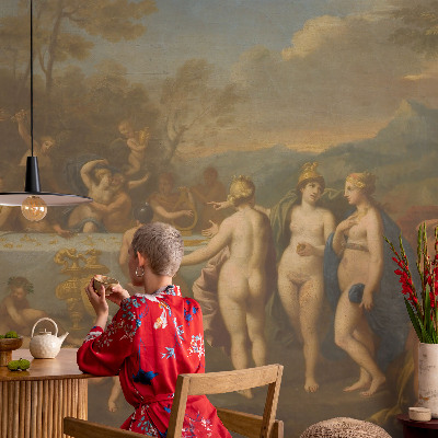 Fotobehang voor de kinderkamer Oud feest