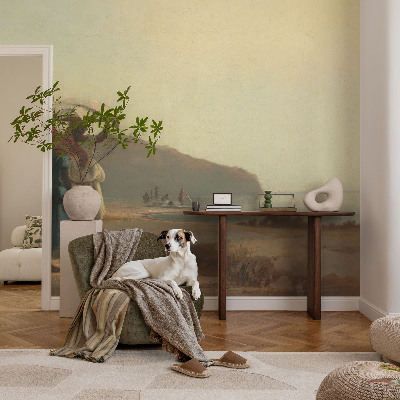 Foto behang voor de keuken Een wandeling langs de kust