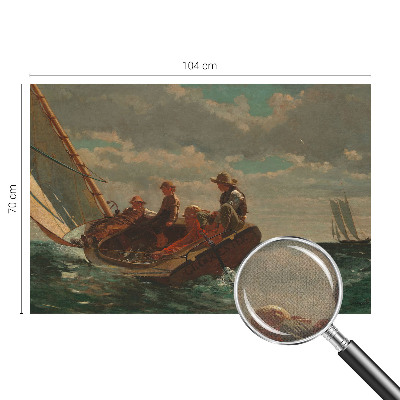 Zelfklevend fotobehang Zee-expeditie