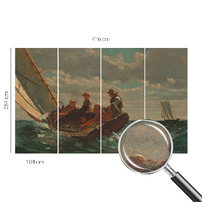 Zelfklevend fotobehang Zee-expeditie