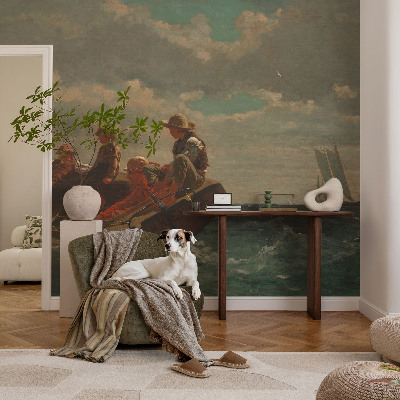 Zelfklevend fotobehang met het thema zee-expeditie