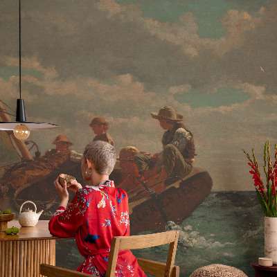 Zelfklevend fotobehang Zee-expeditie