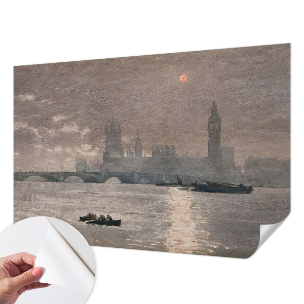 Fotobehang zelfklevend Nachtpanorama