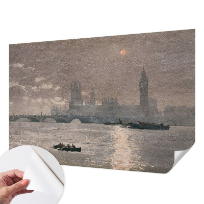 Fotobehang zelfklevend Nachtpanorama