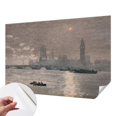 Fotobehang zelfklevend Nachtpanorama