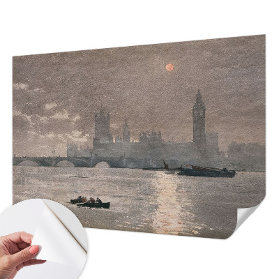 Fotobehang zelfklevend Nachtpanorama