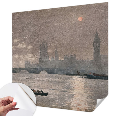 Fotobehang zelfklevend Nachtpanorama