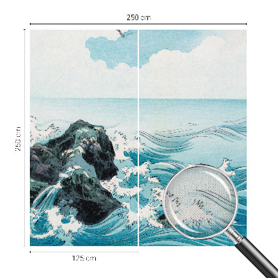 Foto behang voor de kinderkamer Zeegezicht