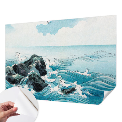 Foto behang voor de kinderkamer met een zeegezicht
