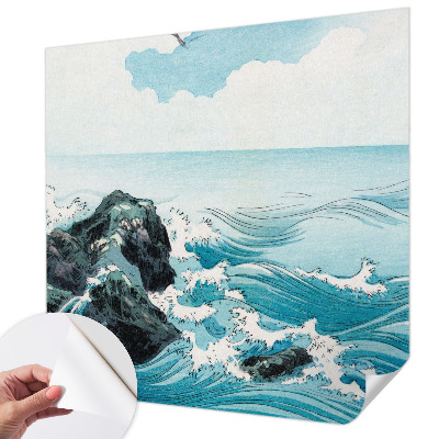 Foto behang voor de kinderkamer met een zeegezicht