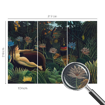 Fotobehang voor de kinderkamer Exotische jungle