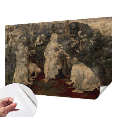 Fotobehang babykamer met een zacht, rustgevend ontwerp dat een rustige sfeer oproept