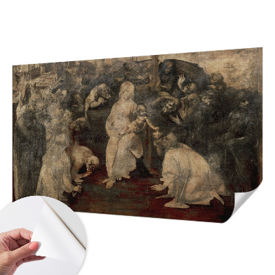 Fotobehang babykamer met een zacht, rustgevend ontwerp dat een rustige sfeer oproept