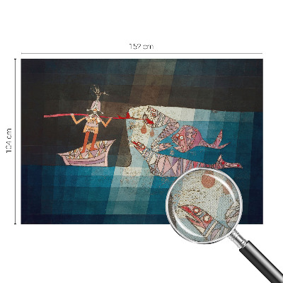 Zelfklevend fotobehang Visser-jager