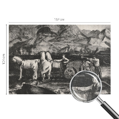 Fotobehang zelfklevend Dorpsscène