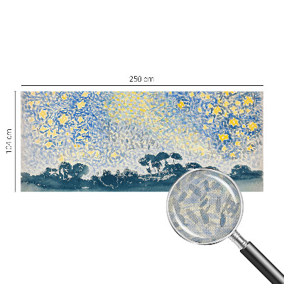 Zelfklevend fotobehang op maat Sterabstractie