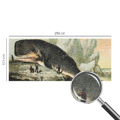 Zelfklevende behangsticker met het motief 'Zeegigantisme'