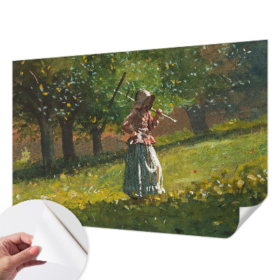3D fotobehang met het ontwerp 'Herfstmiddag'