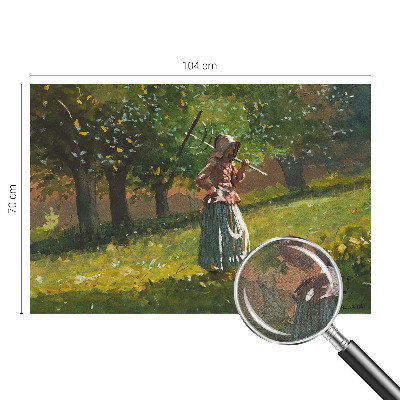 3D fotobehang met het ontwerp 'Herfstmiddag'