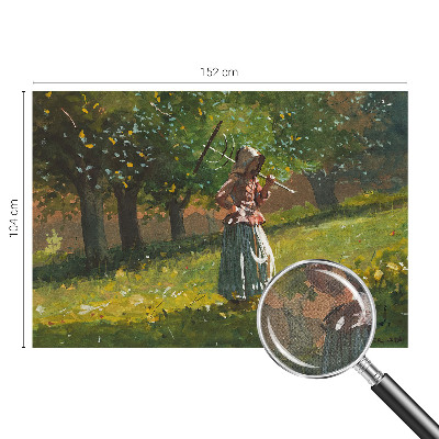 3D fotobehang met het ontwerp 'Herfstmiddag'