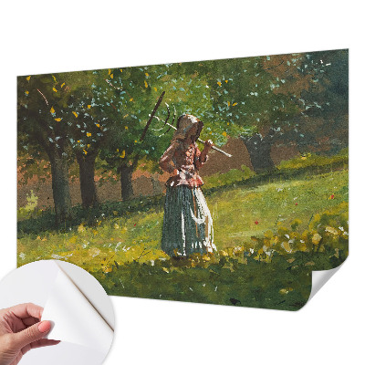 3D fotobehang met het ontwerp 'Herfstmiddag'