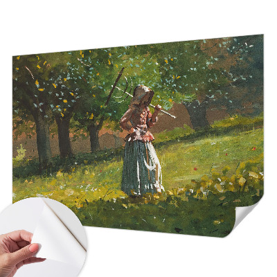 3D fotobehang met het ontwerp 'Herfstmiddag'