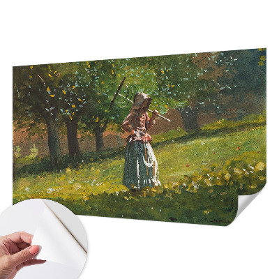 3D fotobehang met het ontwerp 'Herfstmiddag'