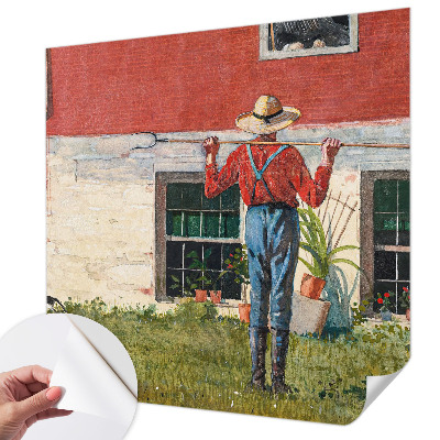 Fotobehang kinderkamer Dorpsscène