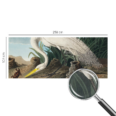 Fotobehang voor de kinderkamer Majestueuze reiger