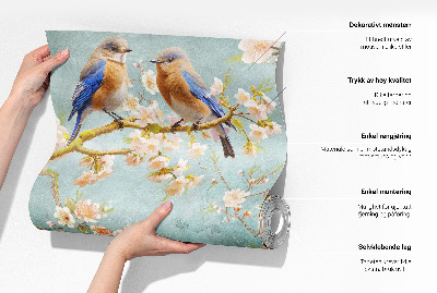 Fotobehang voor de kinderkamer Majestueuze reiger