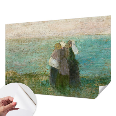 Foto behang voor de keuken Weerspiegeling aan zee