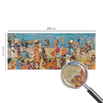 Fotobehang zelfklevend Strandscène