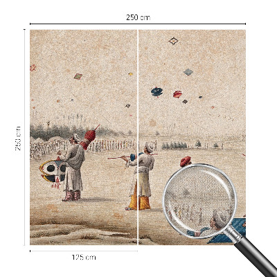 Zelfklevende behangsticker Zweefvliegers