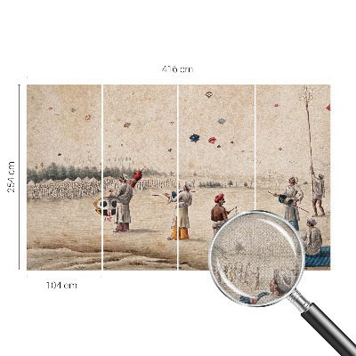 Zelfklevende behangsticker Zweefvliegers