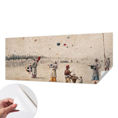 Zelfklevende behangsticker Zweefvliegers