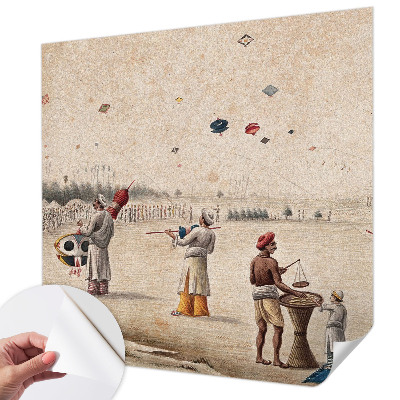 Zelfklevende behangsticker Zweefvliegers