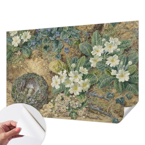 3D fotobehang Lente compositie