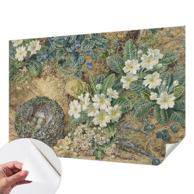 3D fotobehang Lente compositie