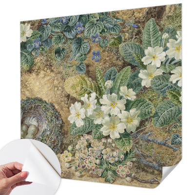 3D fotobehang Lente compositie