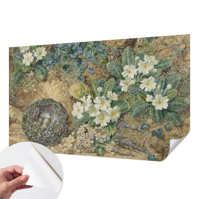 3D fotobehang Lente compositie