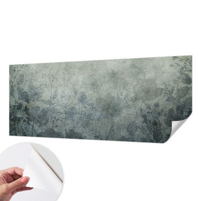 Fotobehang voor kinderkamer met een elegante plantaardige print
