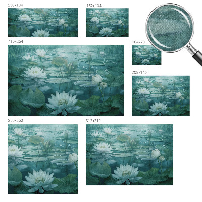 Fotobehang kinderkamer Waterbloemen