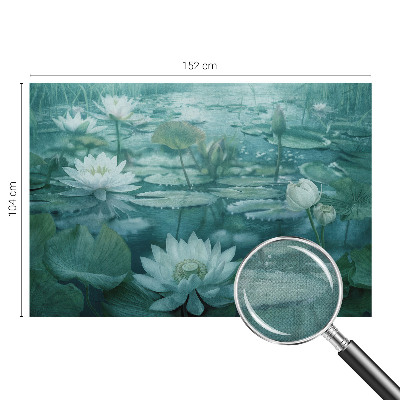 Fotobehang kinderkamer Waterbloemen