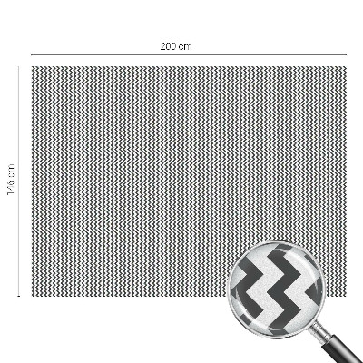 Anti inkijk raamfolie Zigzagpatroon