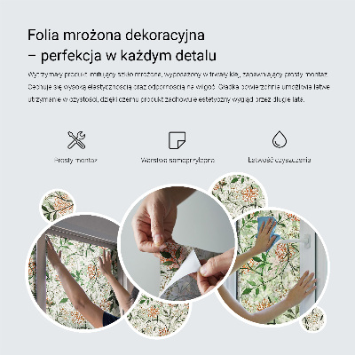 Anti inkijk raamfolie Zigzagpatroon