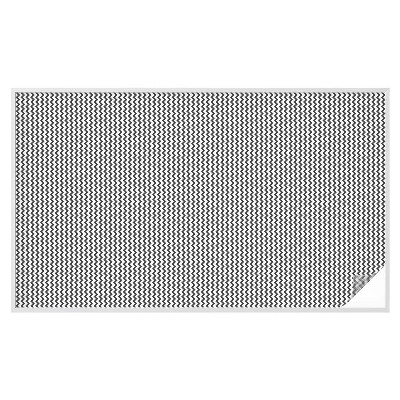 Anti inkijk raamfolie Zigzagpatroon