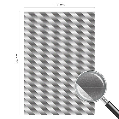 Zelfklevende anti inkijk folie glas in lood Geometrische strepen