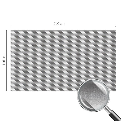 Zelfklevende anti inkijk folie glas in lood Geometrische strepen