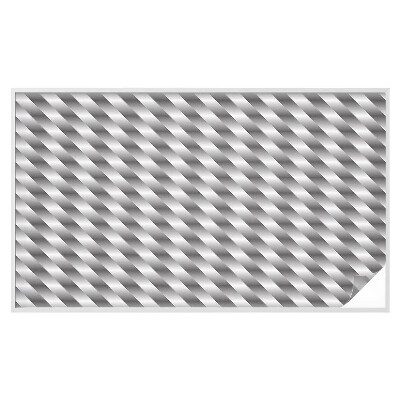 Zelfklevende anti inkijk folie glas in lood Geometrische strepen